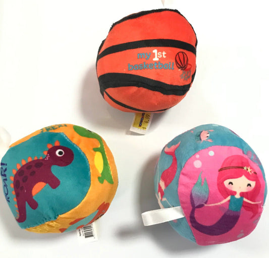 Hello Sunshine Soft Sewn Rattle Ball