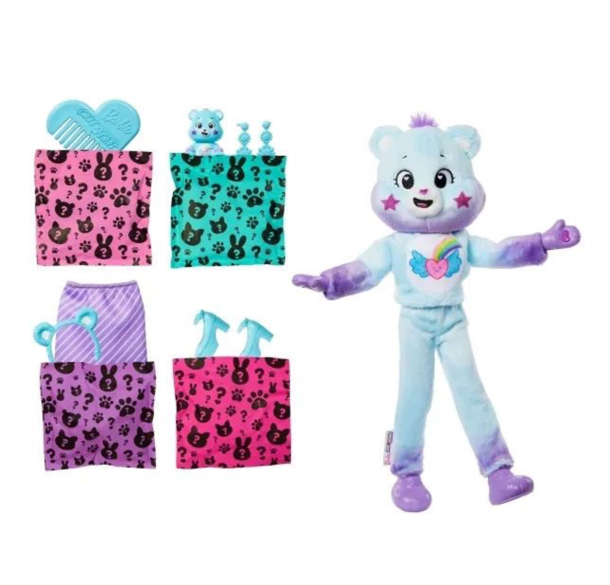 BRB CUTIE REVEAL CARE BEAR BLUE