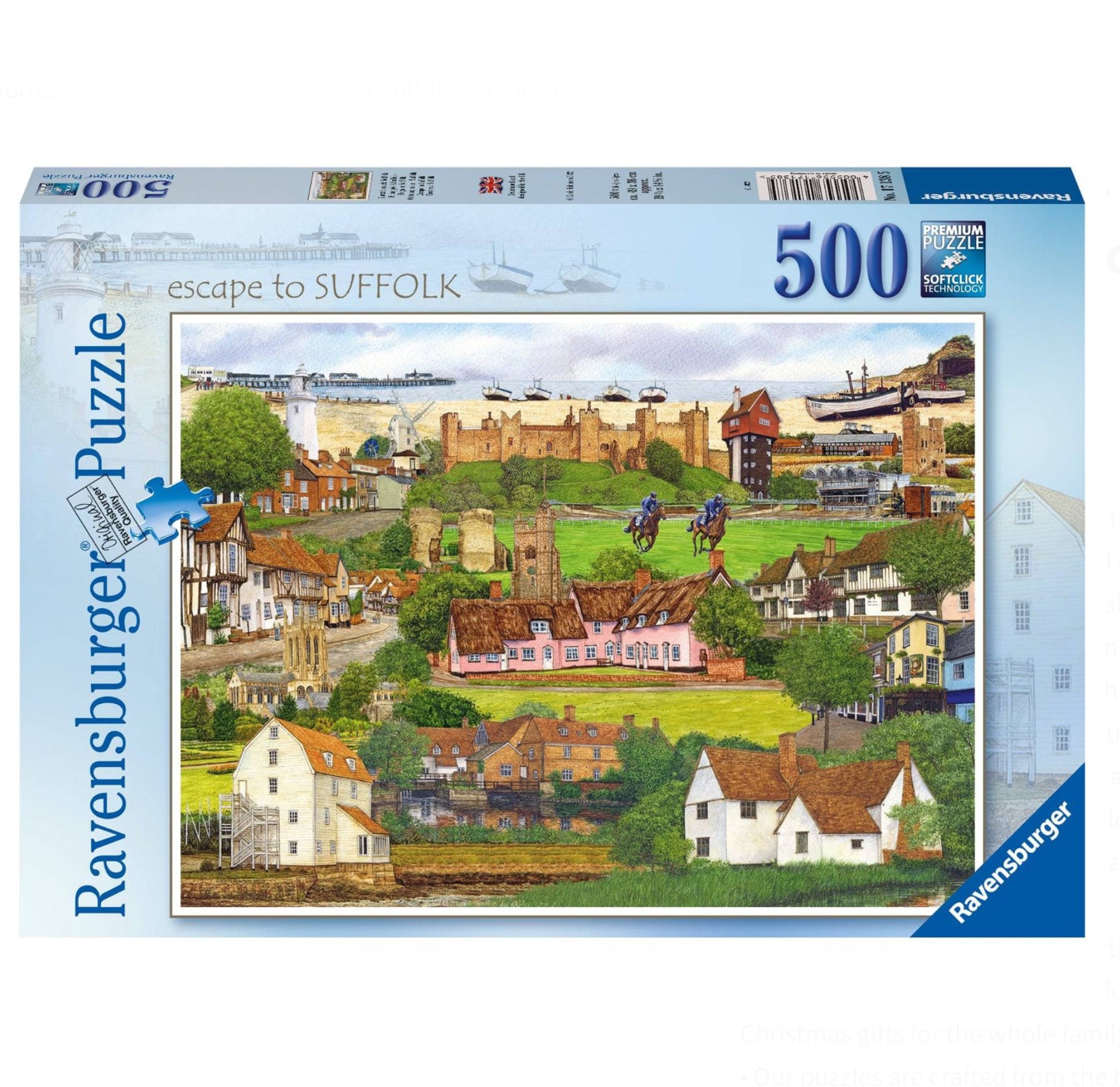 PUZZLE 500PC ESCAPE TO SUFFOLK NEW