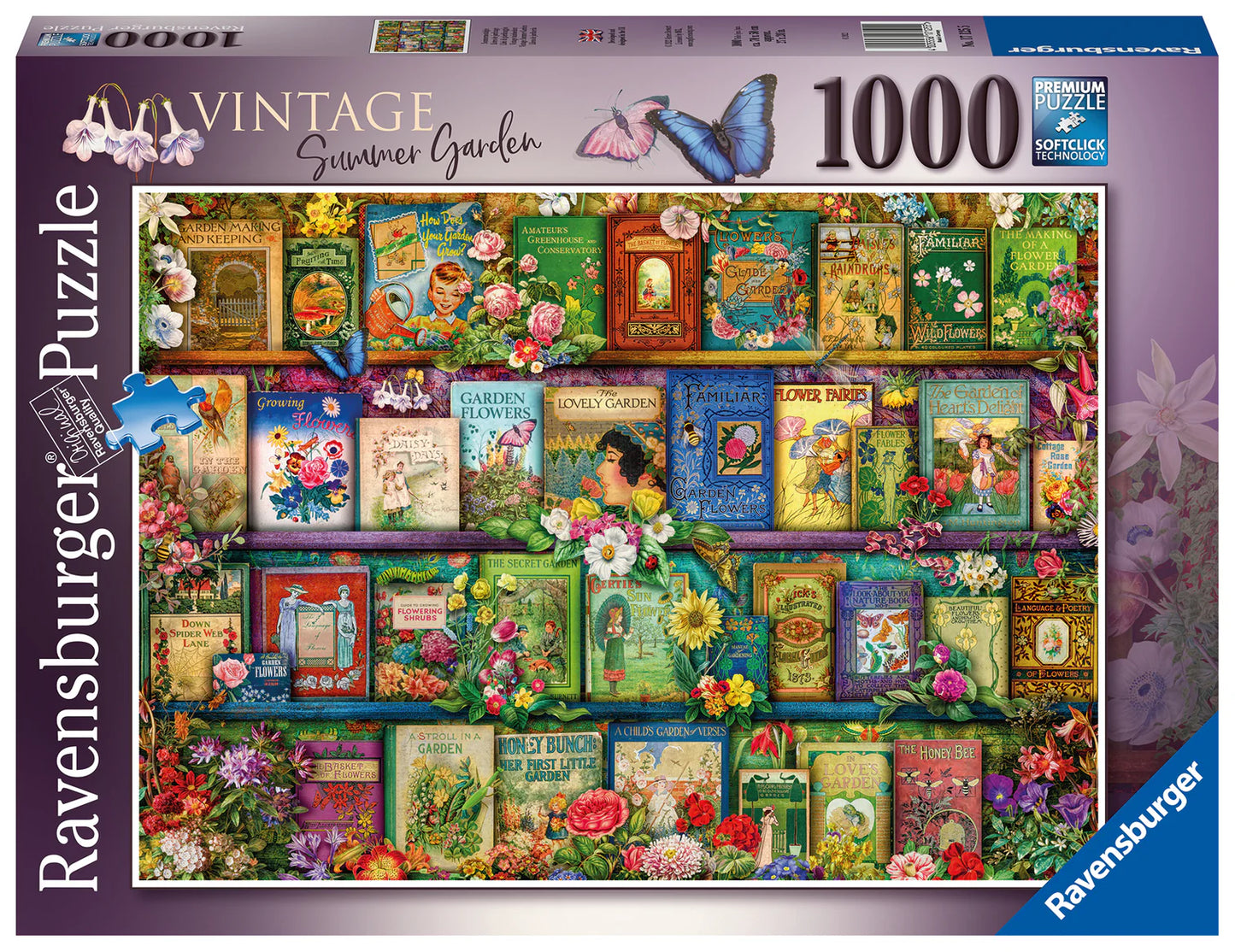 PUZZLE 1000PC VINTAGE SUMMER GARDEN