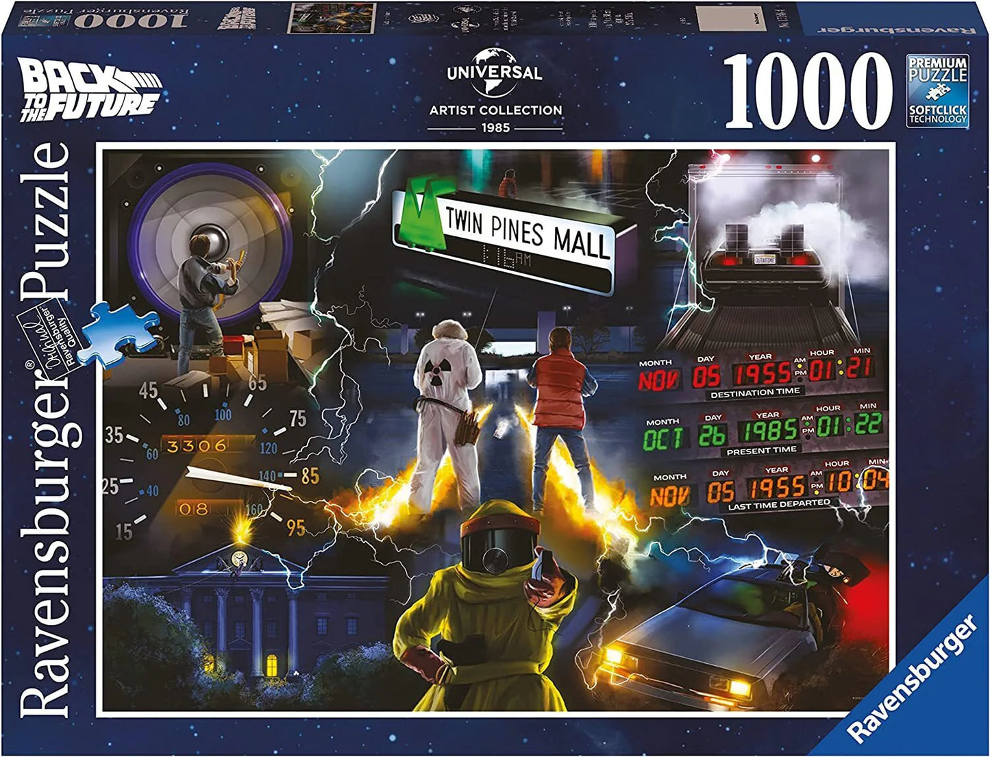 PUZZLE 1000PC BACK TO THE FUTURE