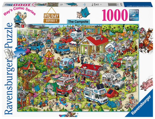PUZZLE 1000PC THE CAMPSITE