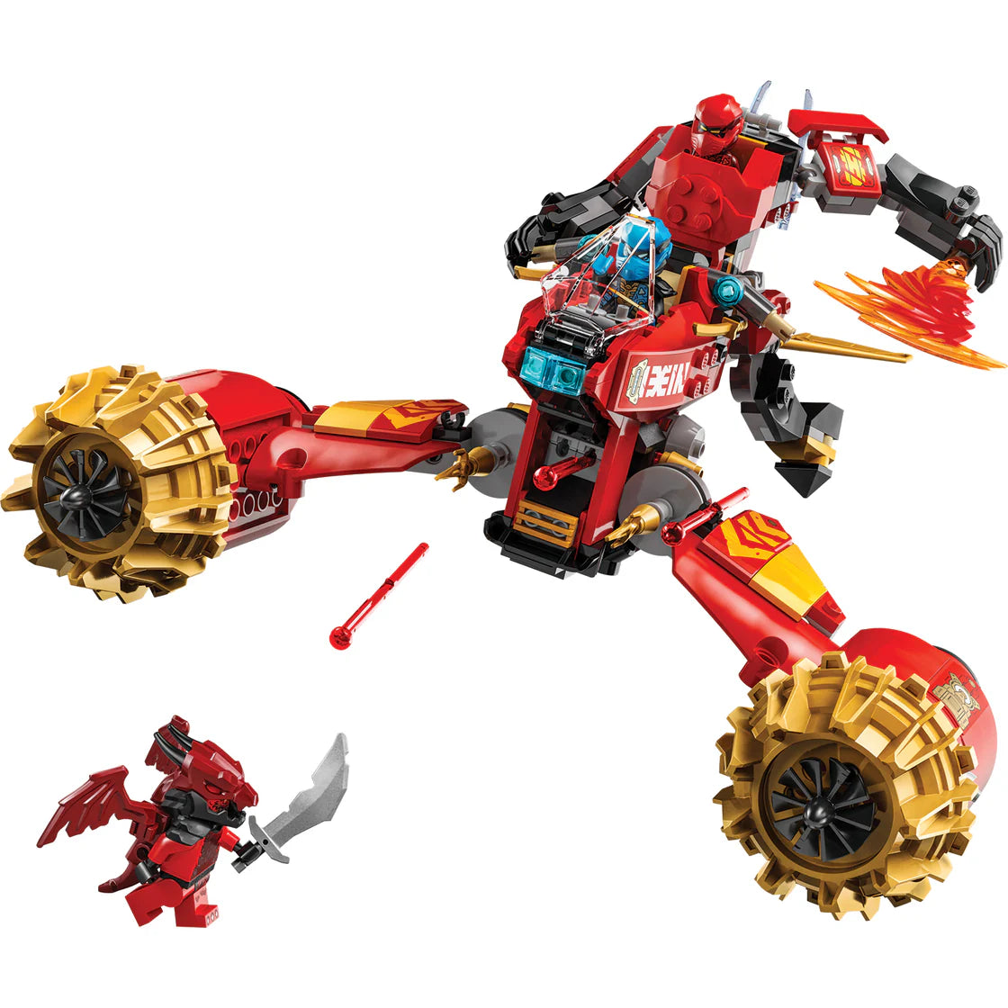 LEGO 71830 NINJAGO KAI'S MECH STORM RIDE