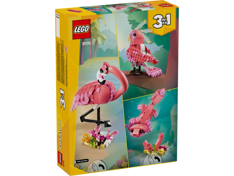 LEGO 31170 CREATOR PINK FLAMINGO