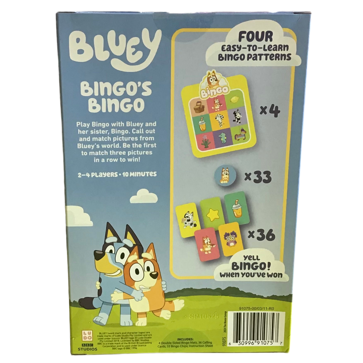 GAME BLUEY BINGO