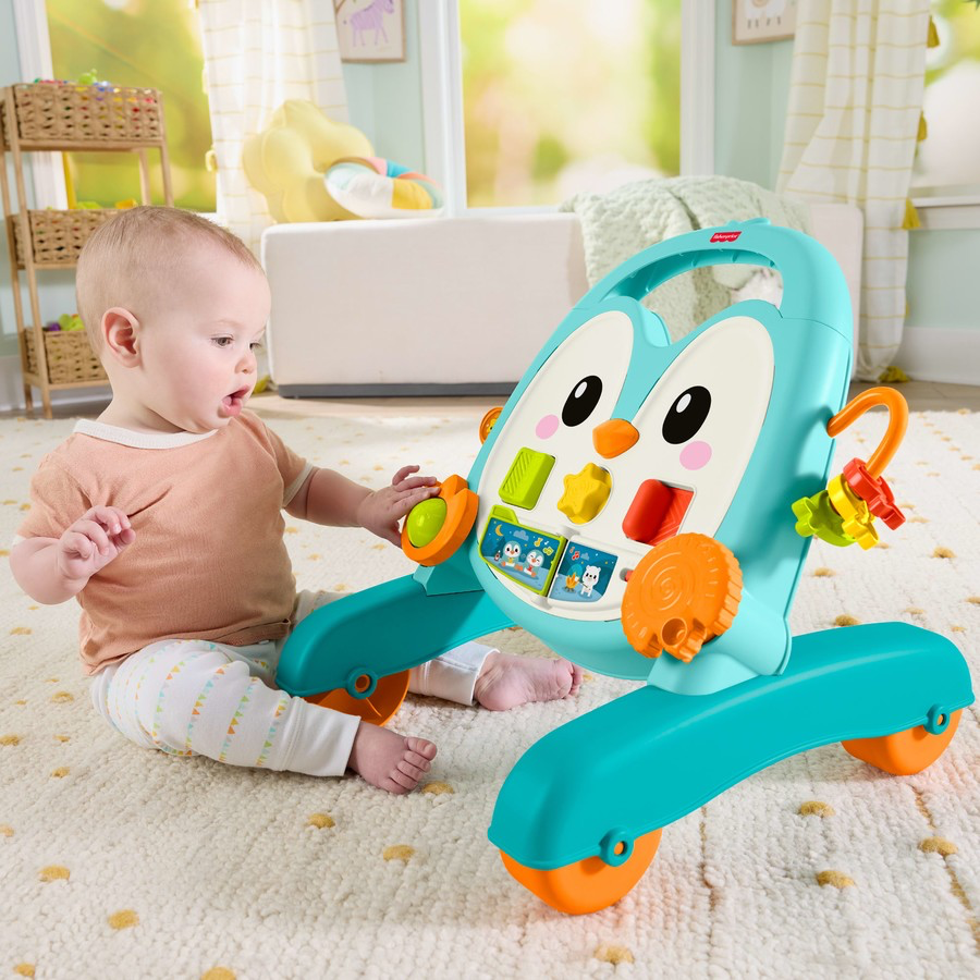 F/P 2 IN 1 MUSICAL PENGUIN ACTIVITY WALK