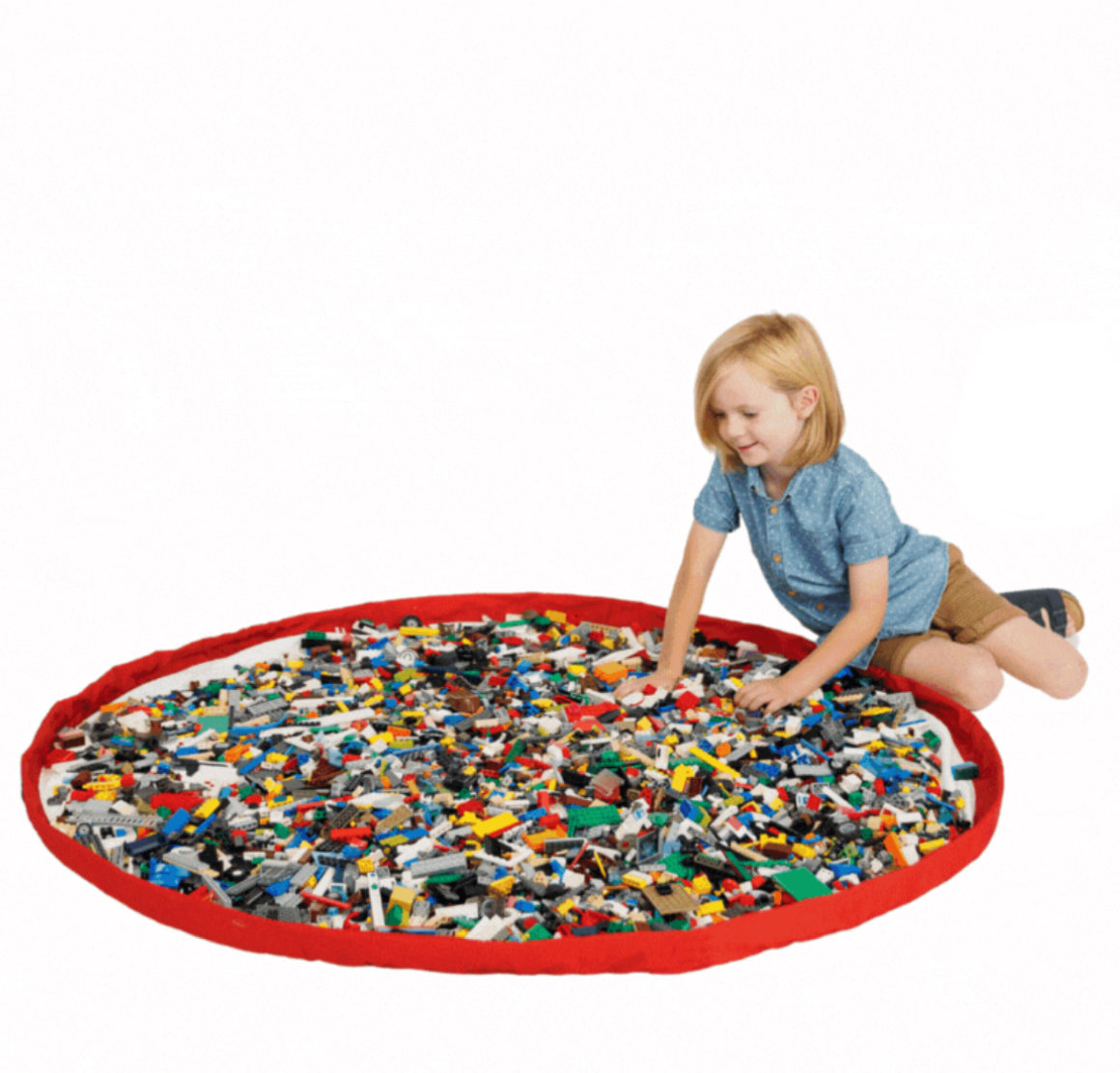 PLAY POUCH BRICK BAG AND MAT