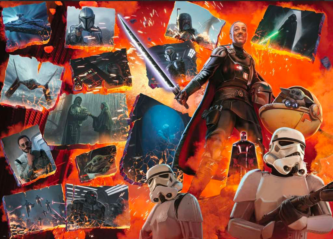 PUZZLE 1000PC STAR WARS MOFF GIDEON