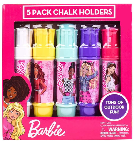 5 PACK CHALK HOLDER BARBIE