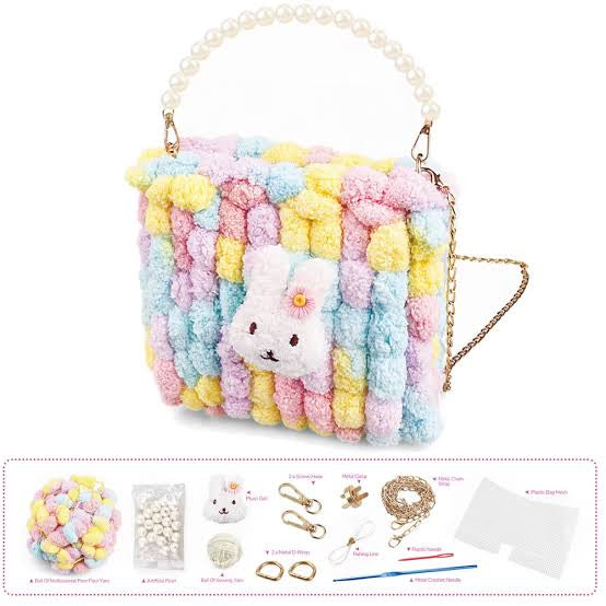 POM POM HANDBAG CRAFT SET
