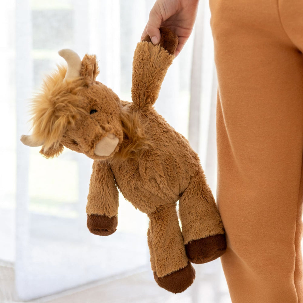 PLUSH MARY MEYER ANIMAL 33CM HIGHLAN COW