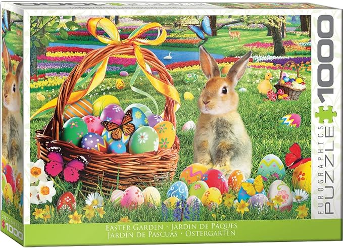 PUZZLE 1000PC EASTER GARDEN