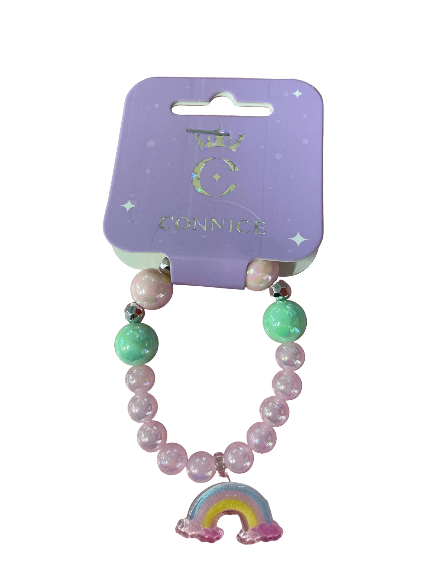 C/NICE HC12908 BEADED CHARM BRACELET