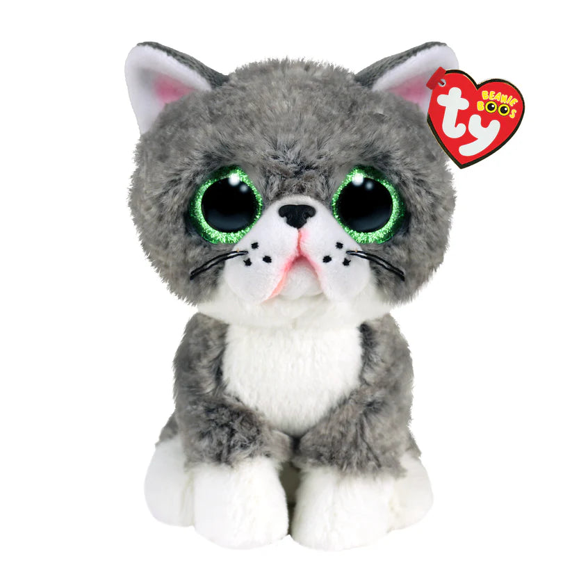 BEANIE BOOS REG FERGUS GREY CAT