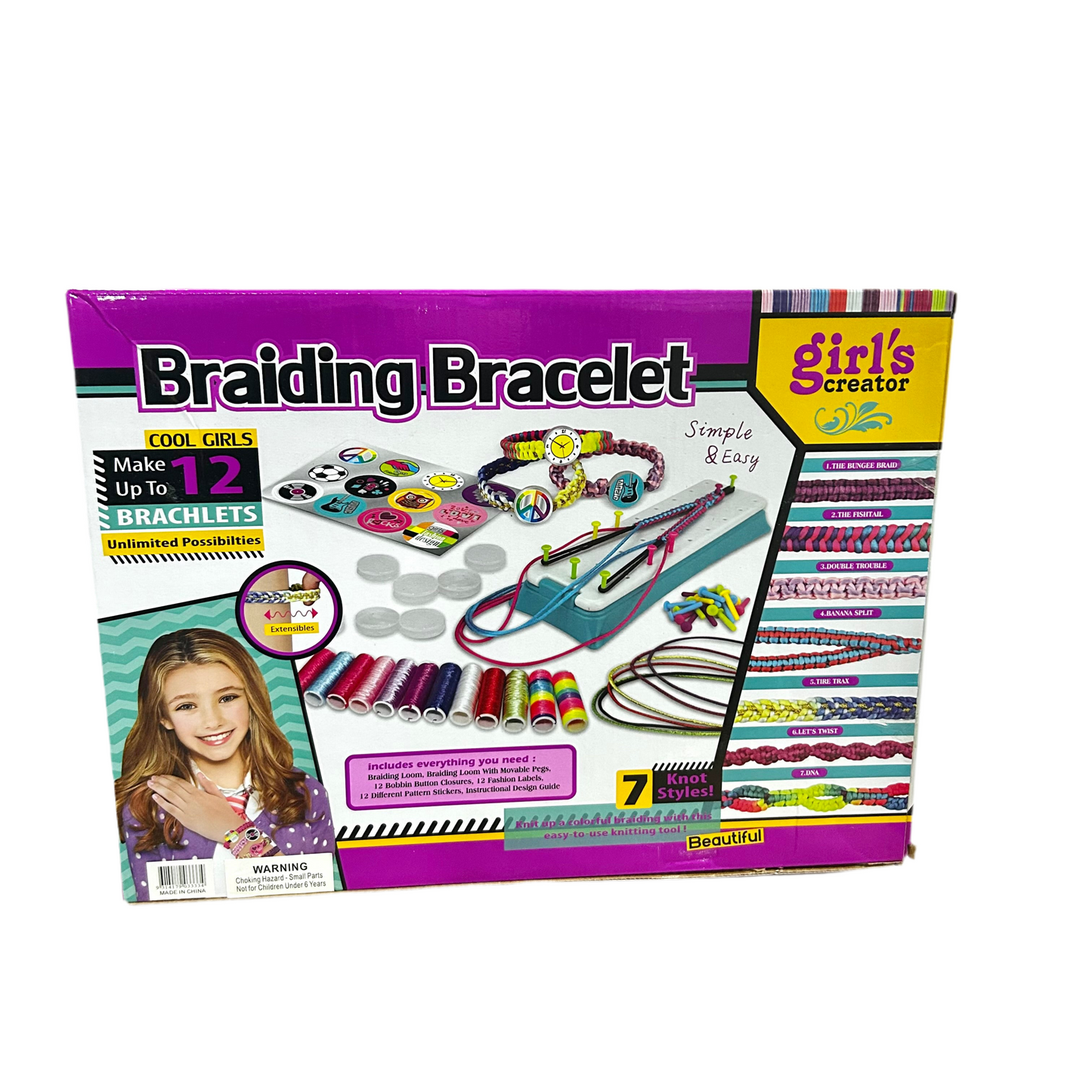 BRAIDING BRACELET MAKER KIT
