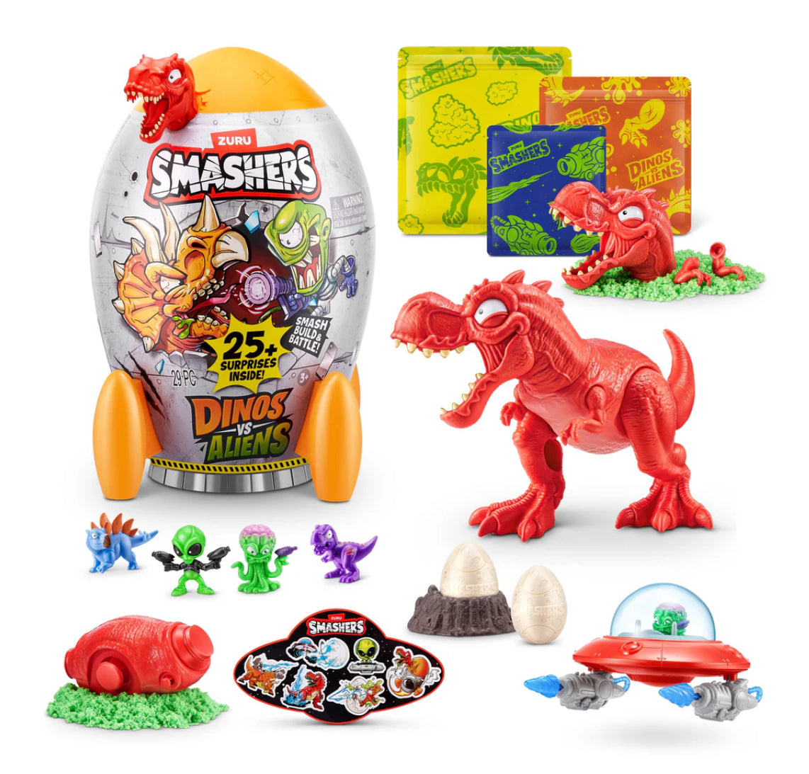 SMASHERS DINO VS ALIEN ROCKET