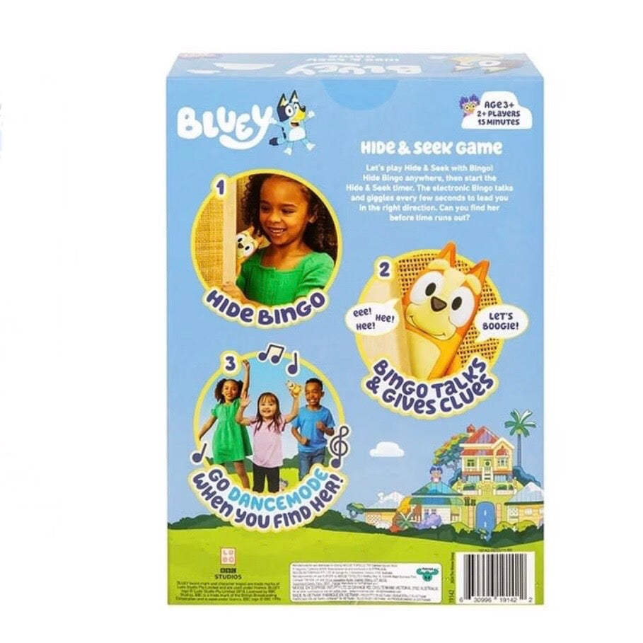 GAME BLUEY HIDE N SEEK BINGO