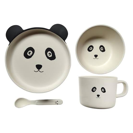 PILBEAM KIDS 4PC DINING SET ANIMALS