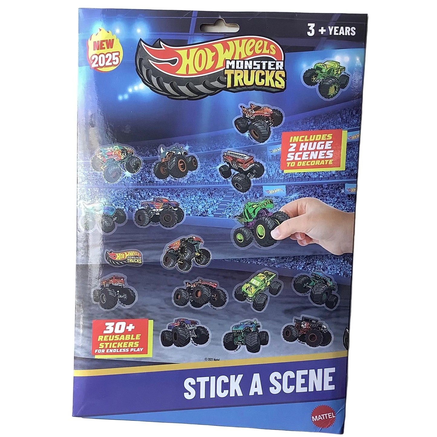 HW MONSTER TRUCK STICK A SCENE