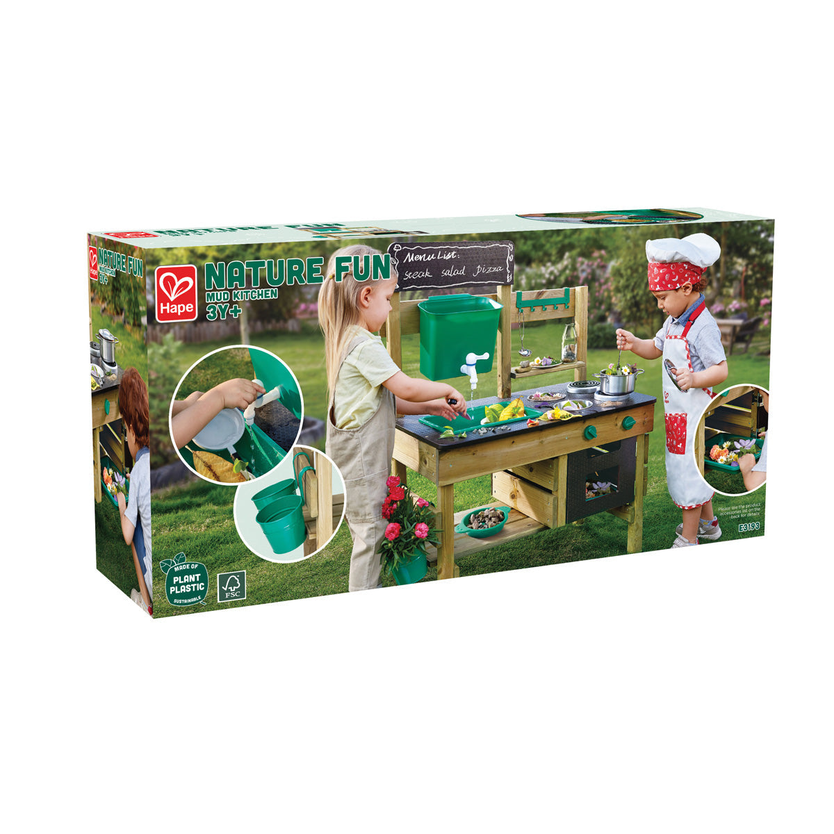 HAPE WOODEN OUTDOOR KITCHEN