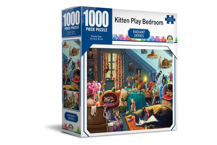 PUZZLE 1000PC RADIANT SERIES ASTD