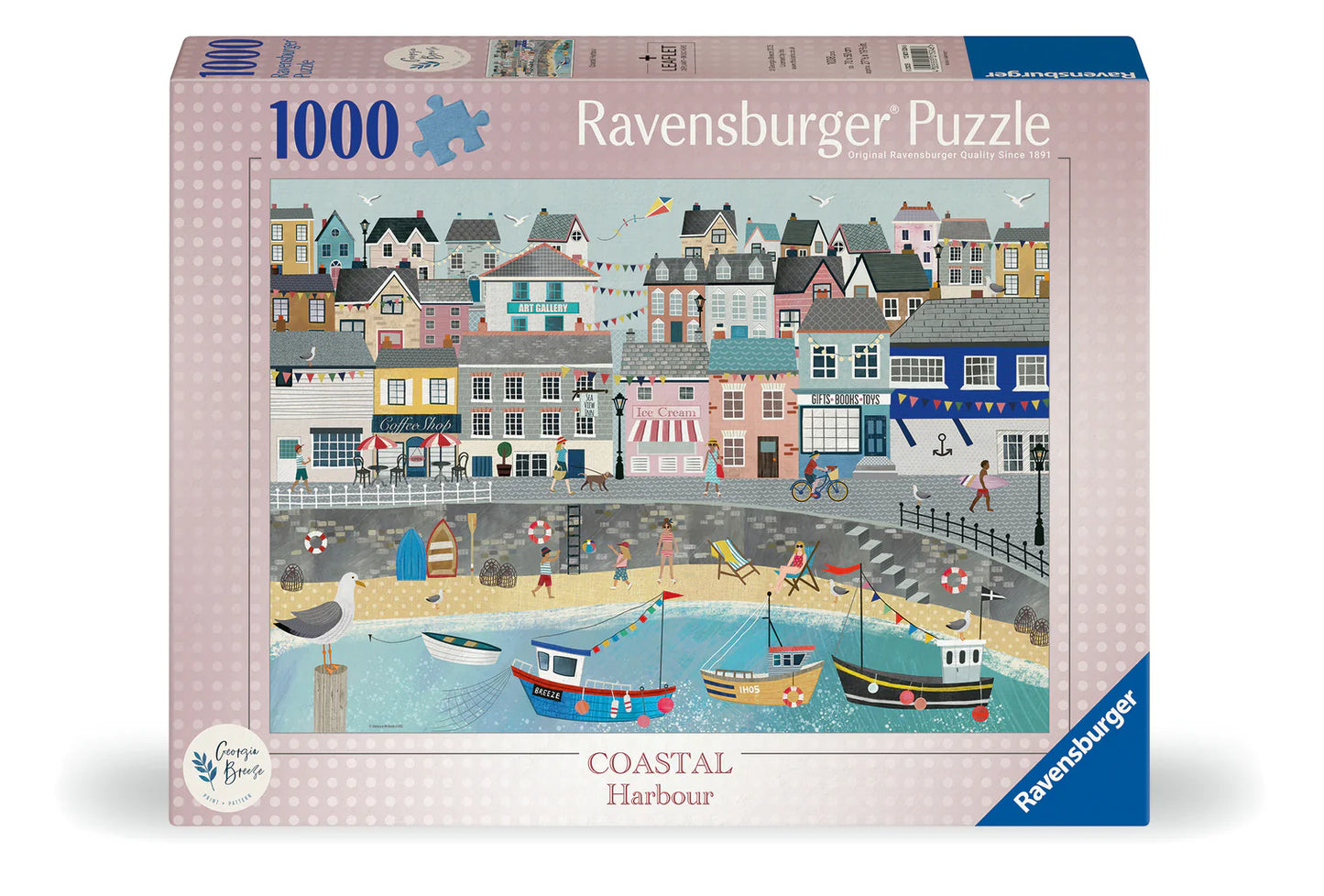 PUZZLE 1000PC COASTAL HARBOUR