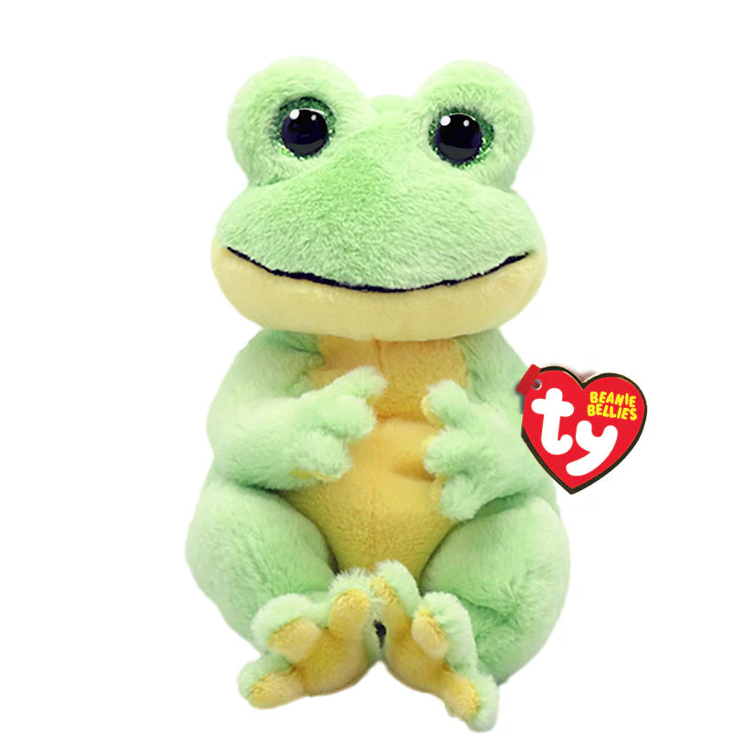 BEANIE BELLIES REG SNAPPER GREEN FROG