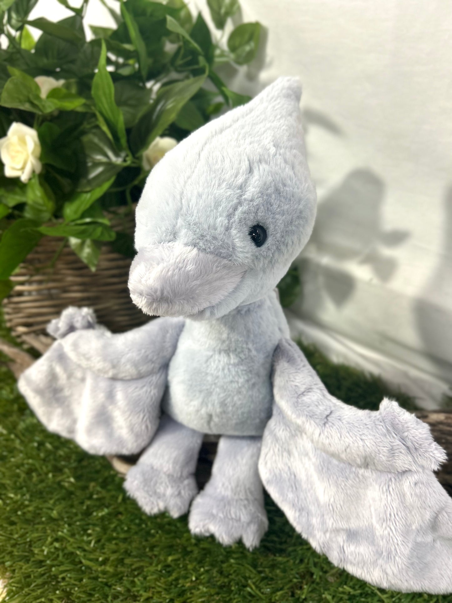 CB BEAR & ME WINGS GREY PTERODACTYL