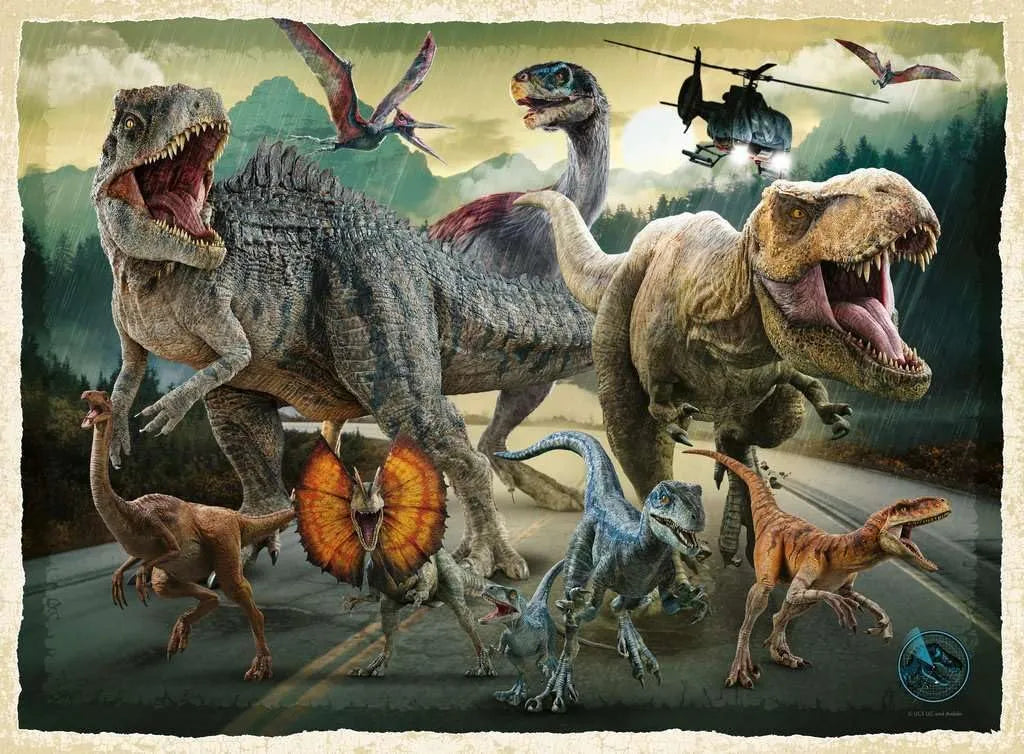 PUZZLE 200PC JURASSIC WORLD