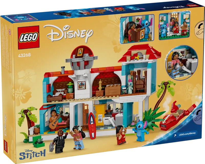 LEGO 43268 DISNEY LILO AND STITCH BEACH