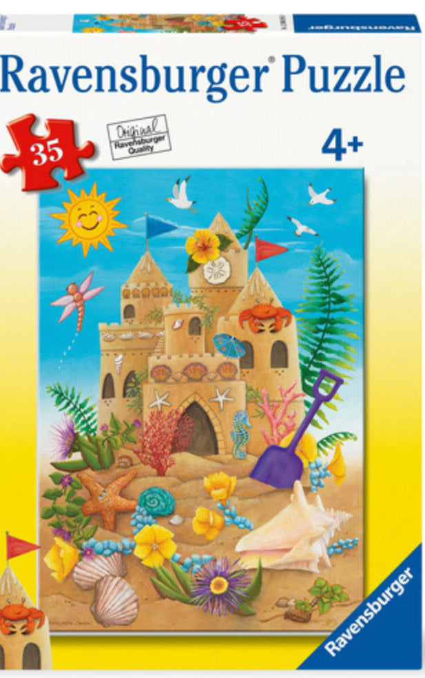 PUZZLE 35PC SUNSHINE SANDCASTLE