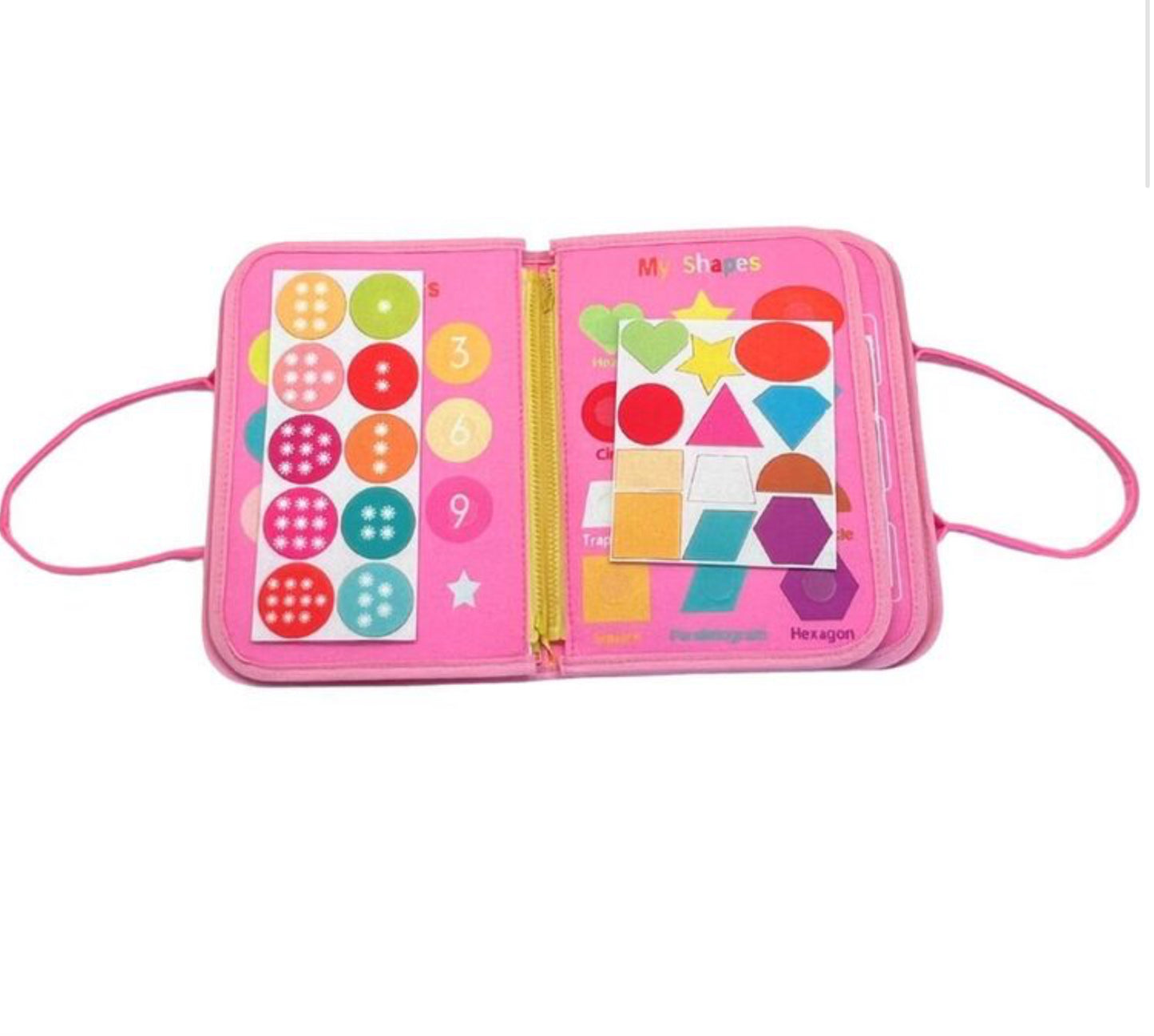 MAGIC SENSORY BUSY BOARDS PINK