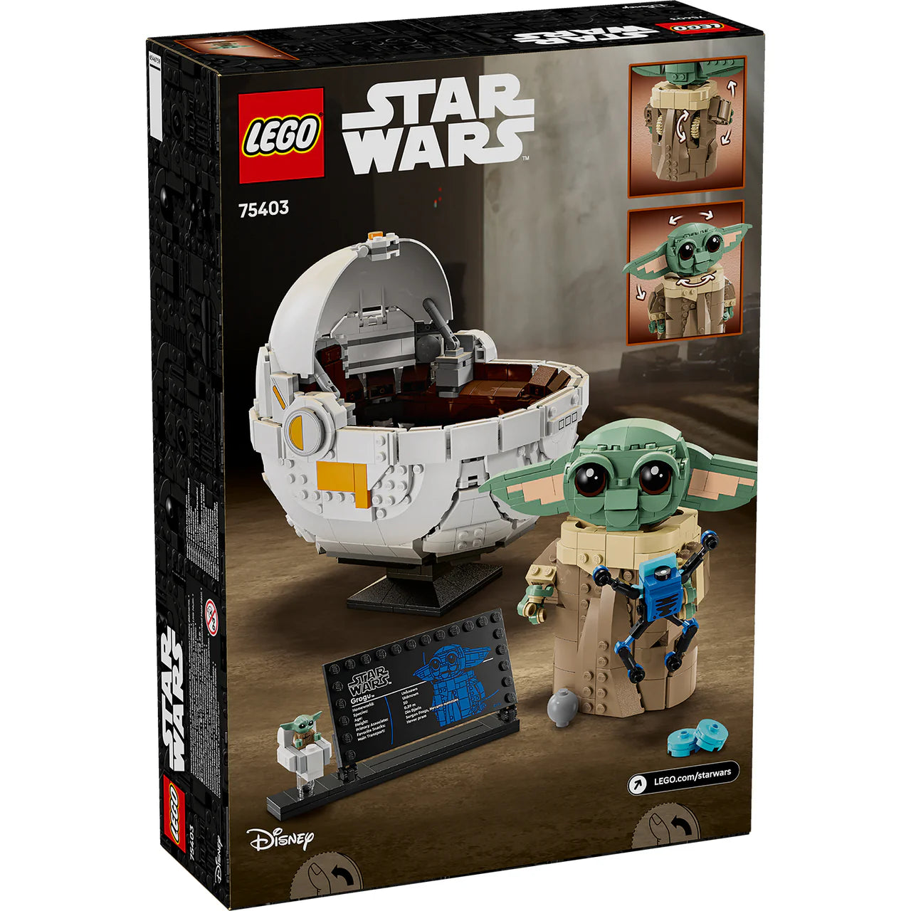 LEGO 75403 S/W GROGU WITH HOVER PRAM