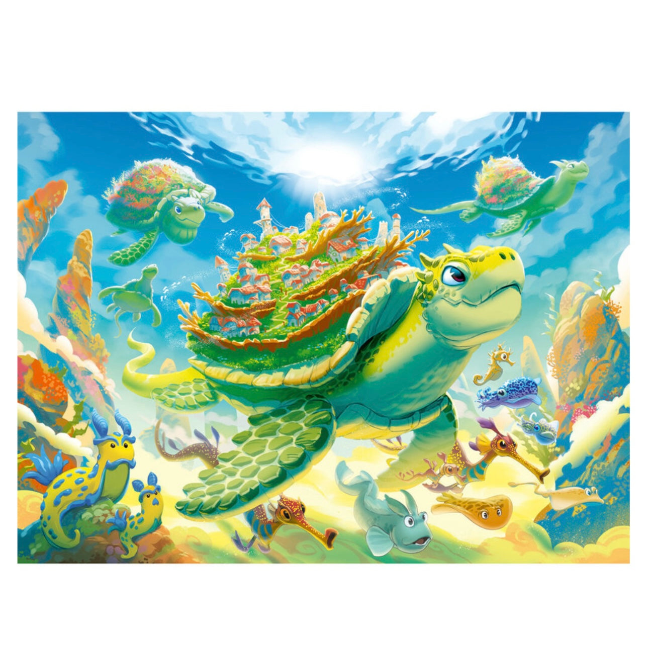 PUZZLE 200PC MAGICAL UNDERWATER WORLD