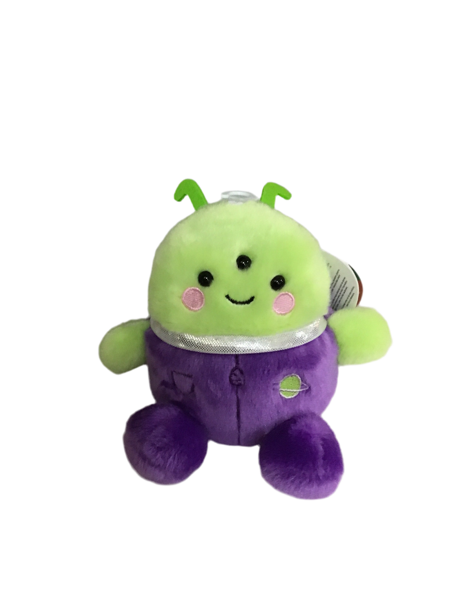 PLUSH PALM PALS ZORG GREEN ALIEN