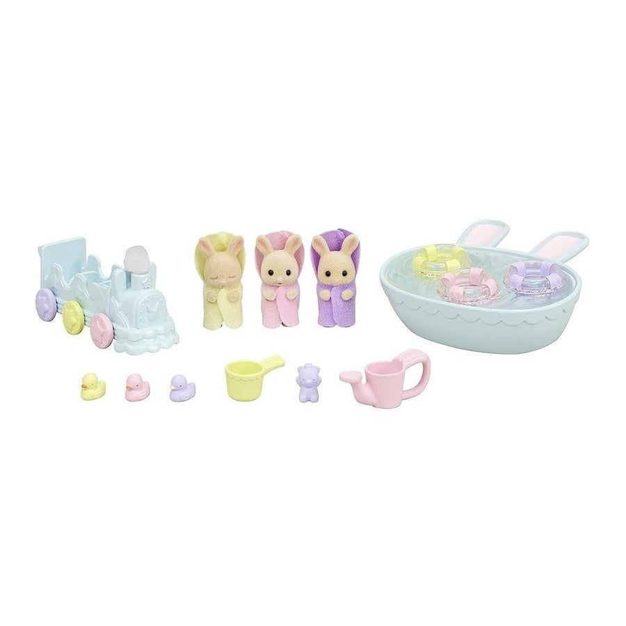 SYL/F TRIPLETS BABY BATHTIME SET