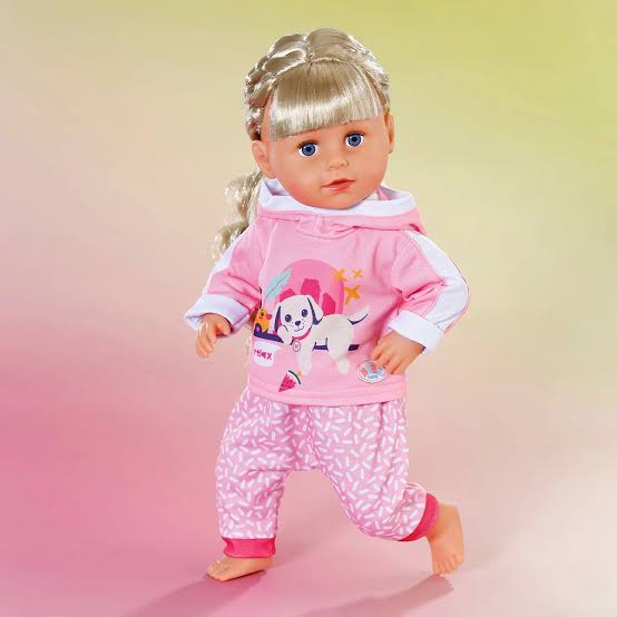 BABY BORN JOGGING SUIT PINK 43CM