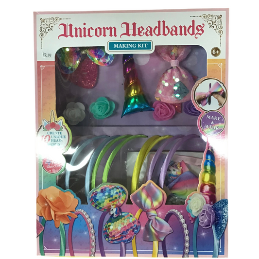 CREATE YOUR OWN UNICORN HEADBAND