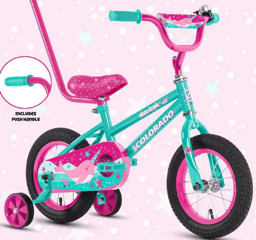 BIKE 12" 30CM COLORADO STARDUST W HANDLE