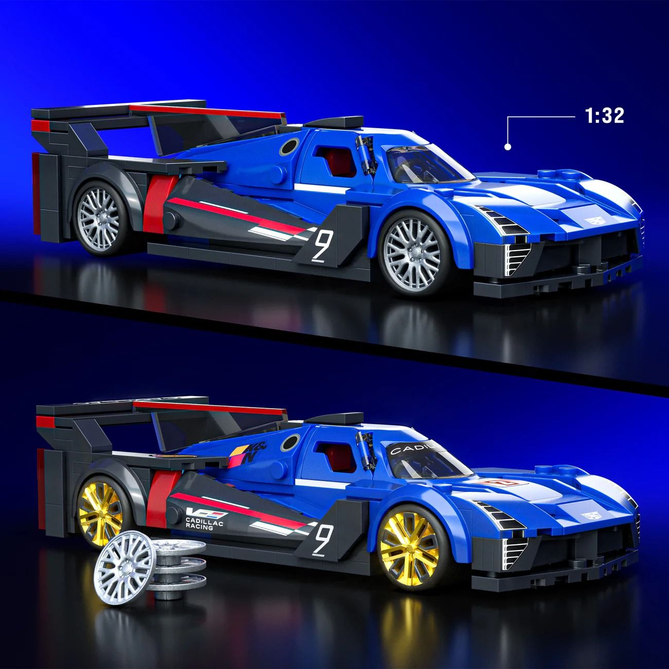 H/W BRICK SHOP CADILLAC GTP HYPERCAR