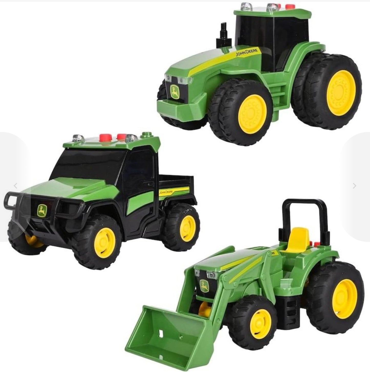 JOHN DEERE LIGHT AND SOUND MINI 3 PACK