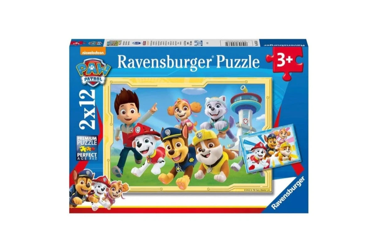 PUZZLE 2X12PC PAW PATROL SUPER DETECTIVE
