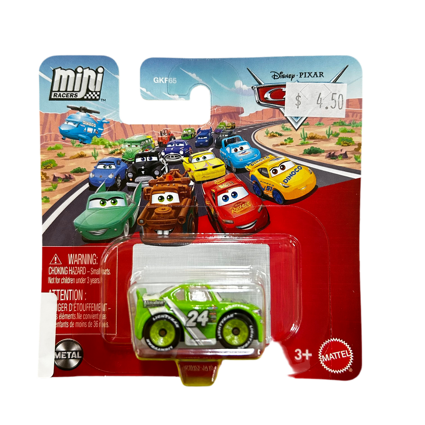CARS MINI SINGLE BLISTER PK