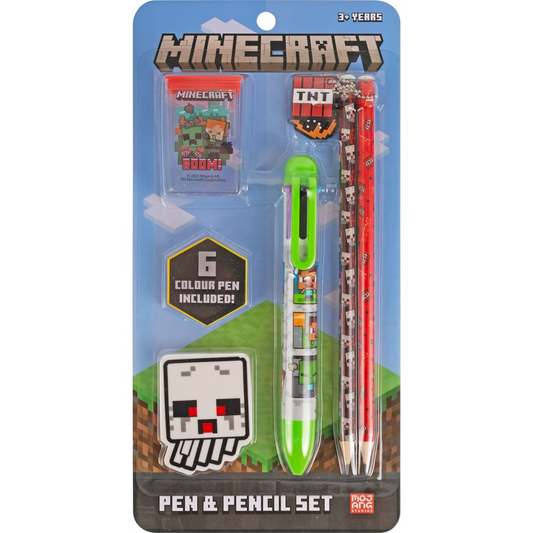 MINECRAFT PEN & PENCIL SET