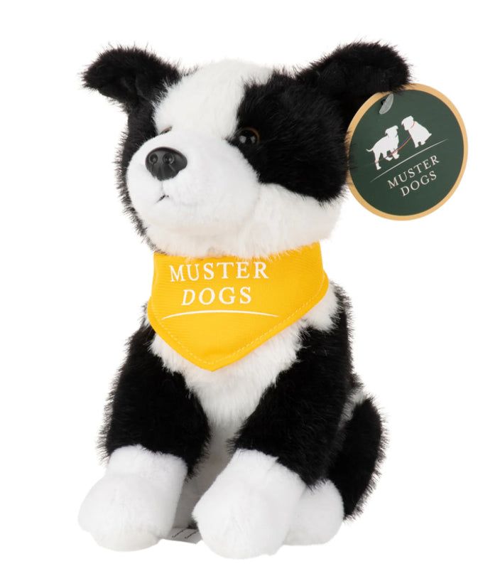 PLUSH MUSTER DOGS BORDER COLLIE 22CM