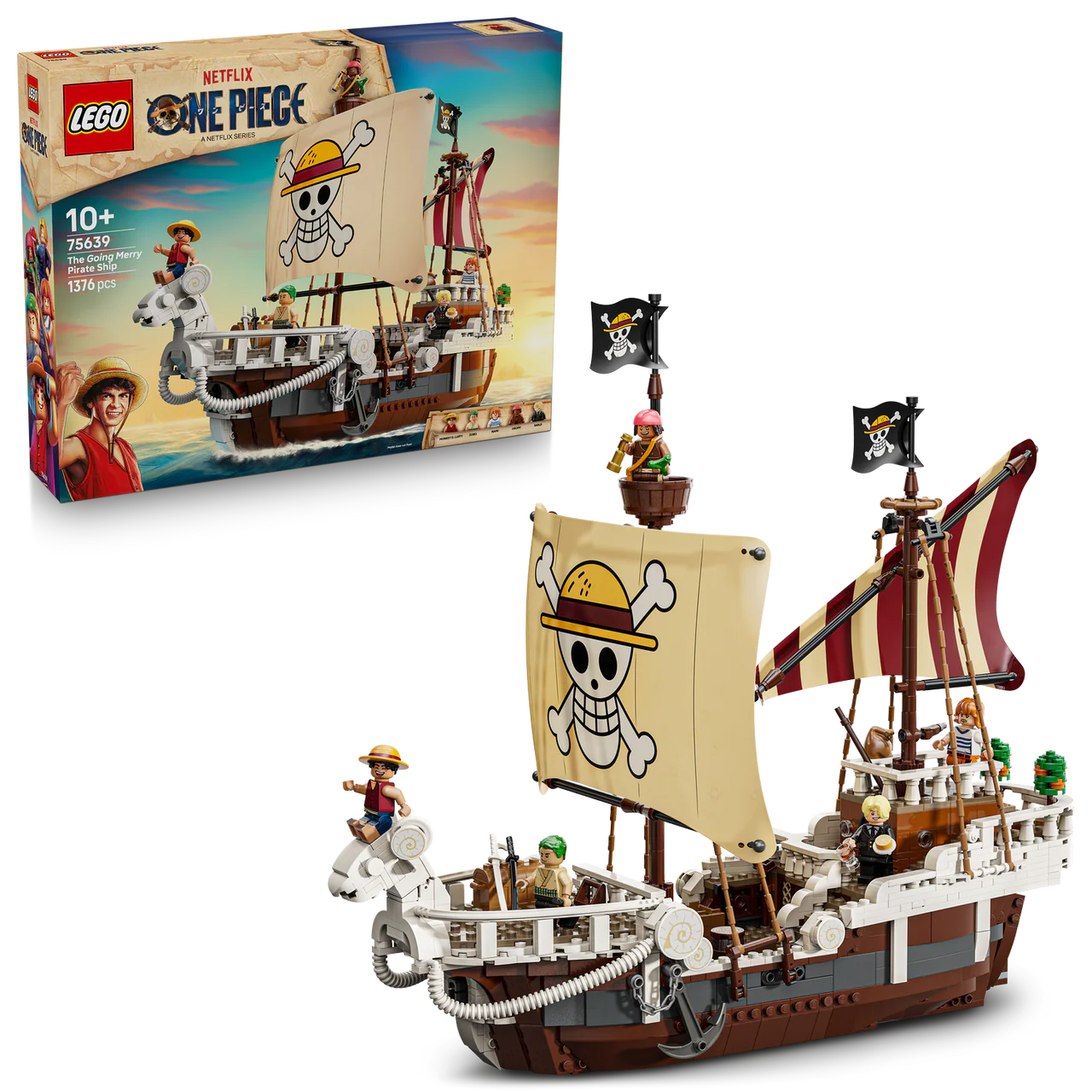 LEGO 75639 ONE PIECE MERRY PIRATE SHIP