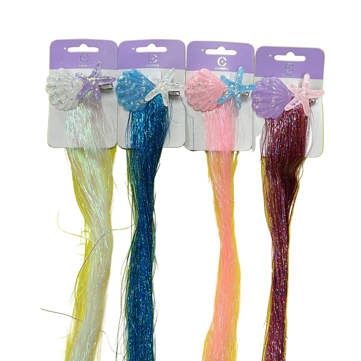 C/NICE HC13387 GLITTER TASSEL HAIR CLIP