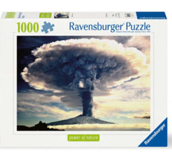 PUZZLE 1000PC MOUNT ETNA VOLCANO NEW