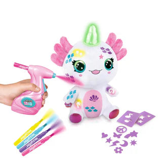 AIR BRUSH PLUSH AXOLOTI