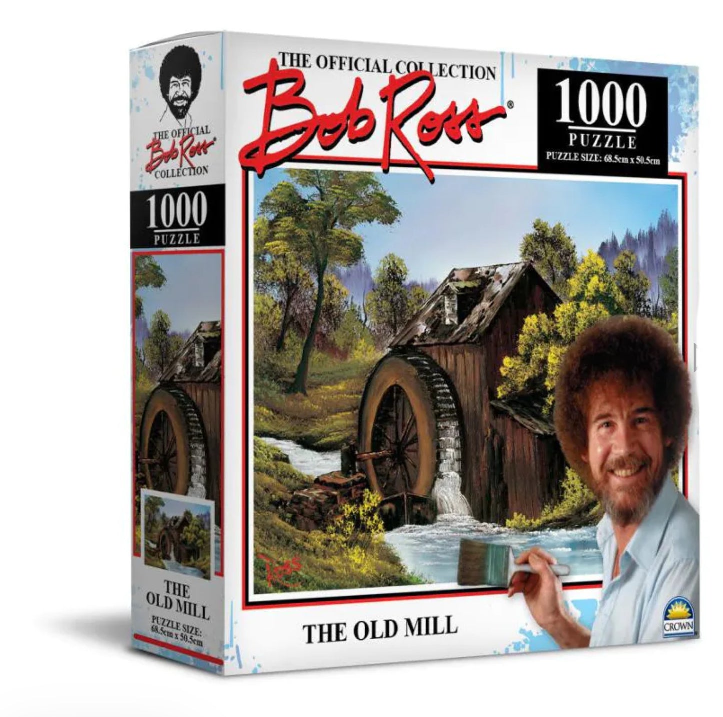 PUZZLE 1000PC BOB ROSS LANDSCAPES AST